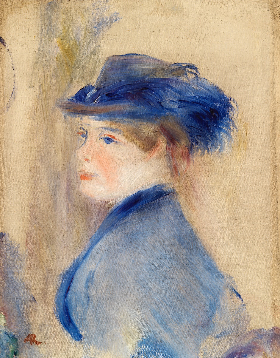 Buste de femme by Pierre–Auguste Renoir